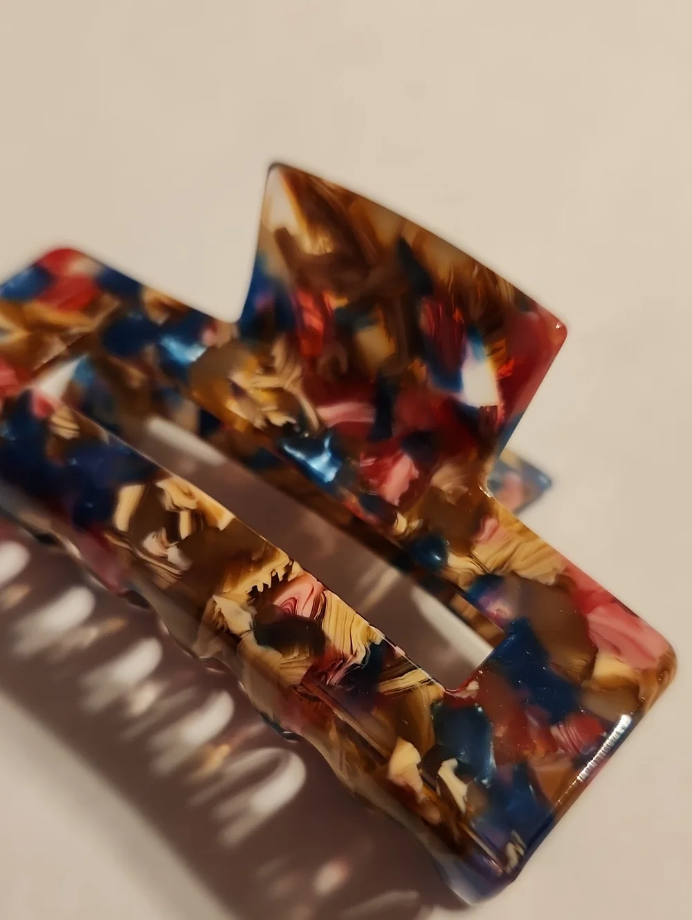 NWOT Acetate Hair Clip 3 inches